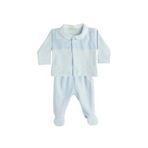 NEW BABY GI baby boy's two-piece set in light blue